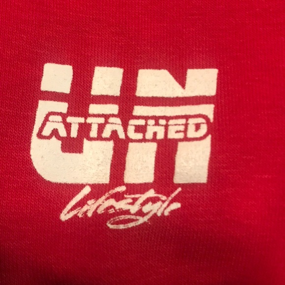 UNattachedLifestyle Red Hoodie - Picture 3 of 3